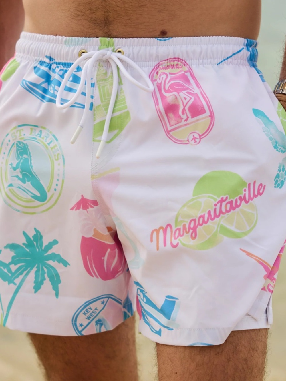Margaritaville by Kenny Flowers Changes in Latitude All Day Athlesiure Shorts XL